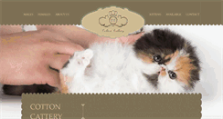 Desktop Screenshot of cottoncattery.com